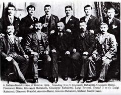 Welsh Italian cafe owners
